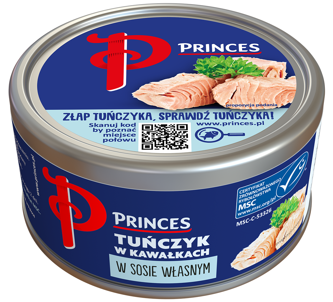 Tuńczyk w kawałkach w sosie własnym