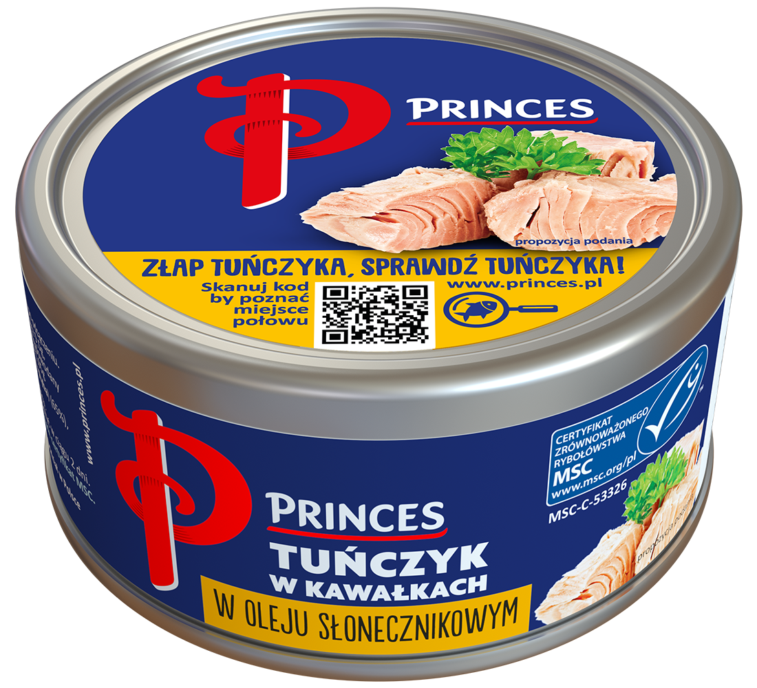 Tuńczyk w kawałkach w oleju słonecznikowym