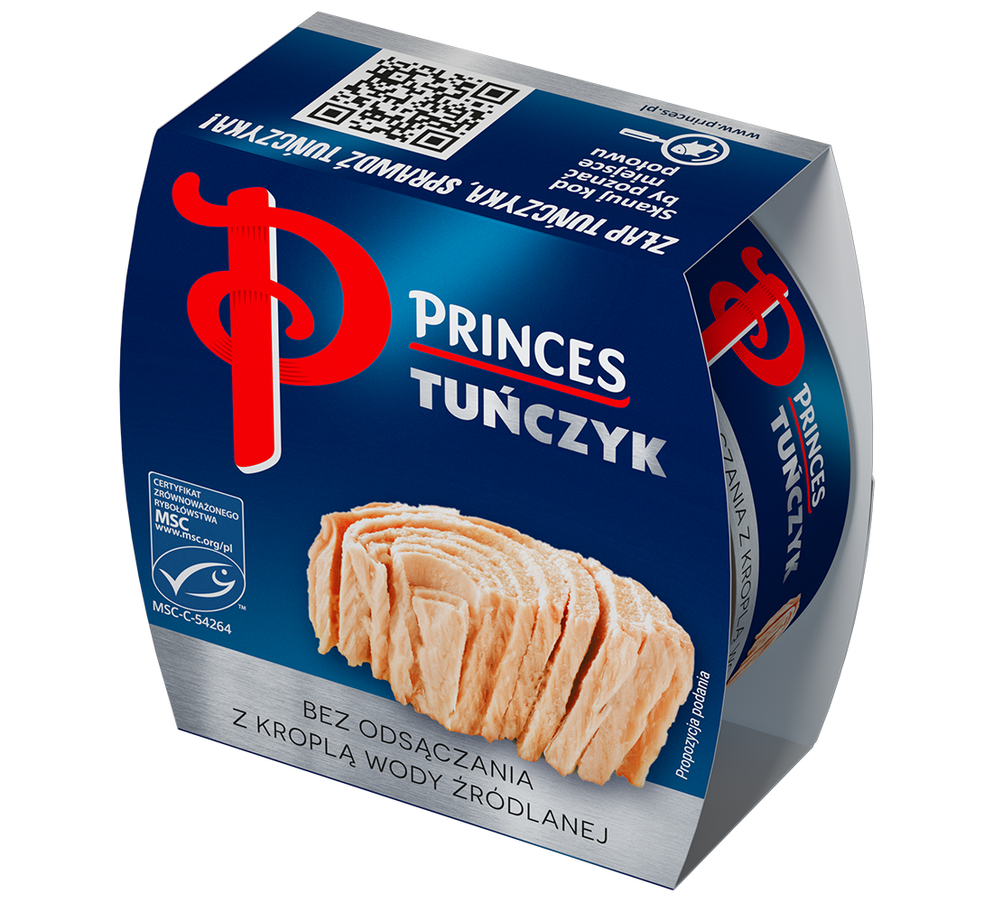 Tuńczyk bez odsączania z kroplą wody źródlanej