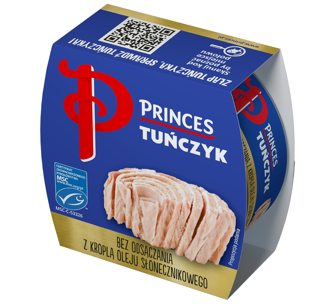 Tuńczyk bez odsączania z kroplą oleju słonecznikowego